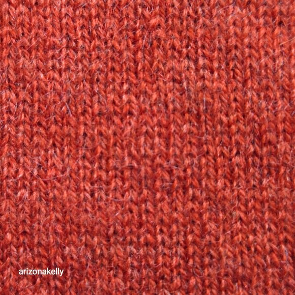 NWOT Club Monaco Cashmere Knit Scarf Orange Pumpkin - Picture 10 of 13